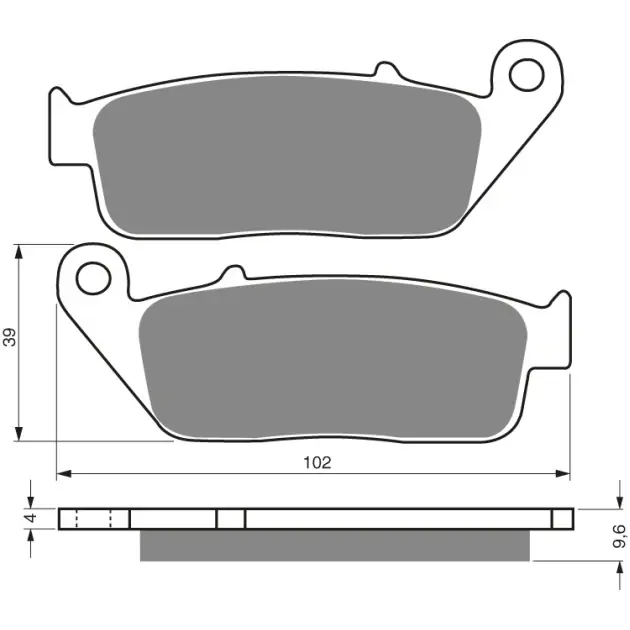 Nízká cena | brake pads GOLDFREN 014 S3