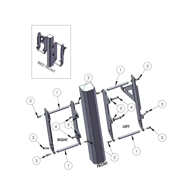 Radiator guard fits onKTM SX(F) 19-, EXC 20- with out fan | Přímo od výrobce