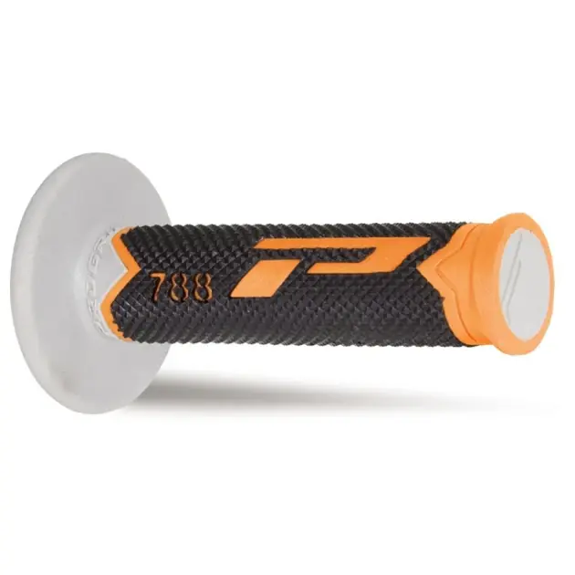 Kvalitní produkt - Rukojeti/gripy Progrip 788 třívrstvé Extra Slim oranž/černá/šedá