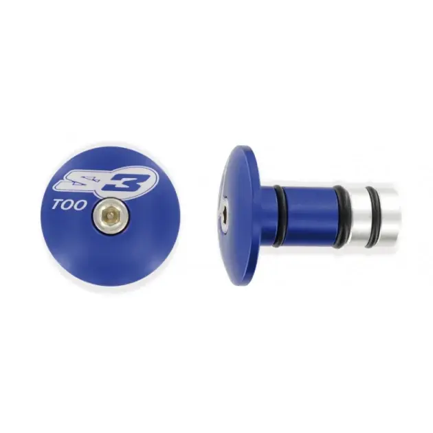 S3 Handlebar Ends 14mm - Extra sleva