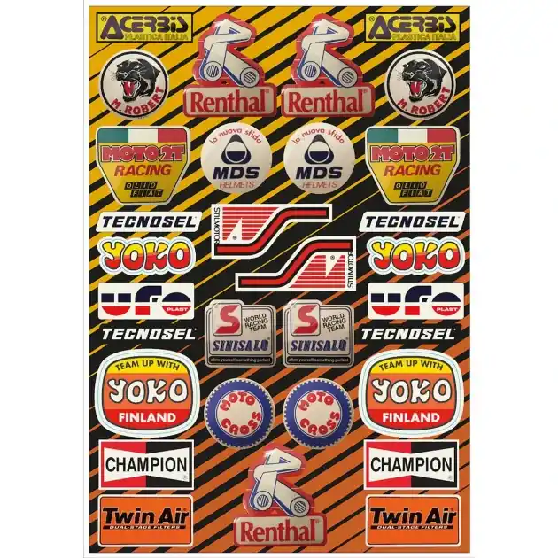 Set of retro stickers - Lze objednat