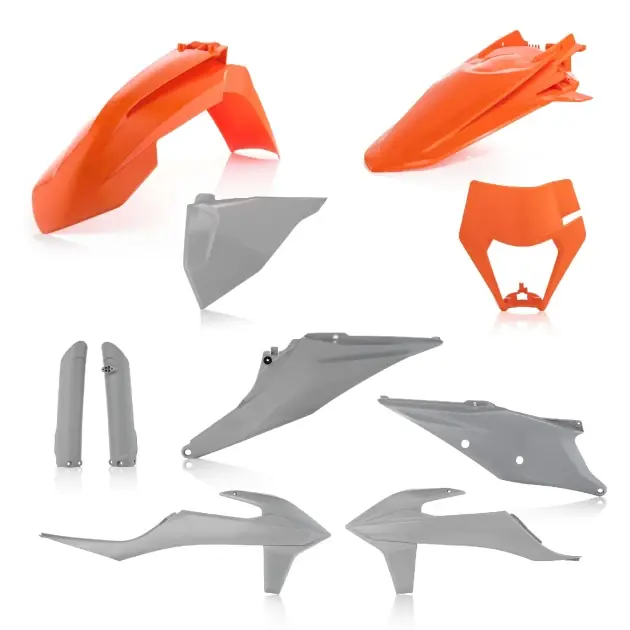 Sada plastů ACERBIS pro KTM EXC 20-23, EXCF 20-23 oranž/šedá - Nabídka