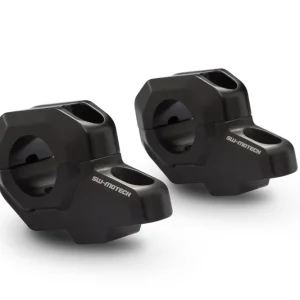 Zvýšení řidítek o 30 mm, posunutí o 22 mm, pro řídítka Ø 28 mm, černé, SW-Motech LEH.00.039.23100/B HZmoto - vše pro motorkáře a jejich stroje - Oblíbený u zákazníků