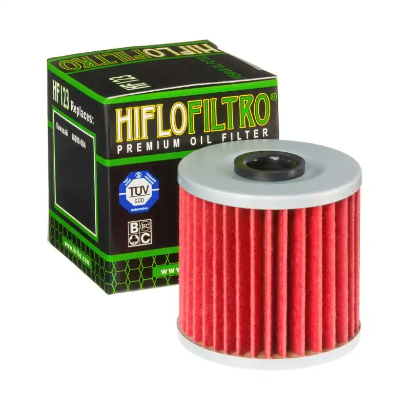 Olejový filtr HF123 Hiflofiltro HZmoto - vše pro motorkáře a jejich stroje | Právě dorazilo