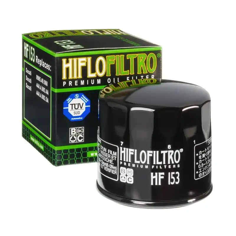 Snadné objednání - Olejový filtr HF153 Hiflofiltro HZmoto - vše pro motorkáře a jejich stroje