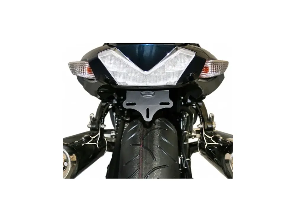 Držák SPZ, Kawasaki ZZR 1400 (ZX-14), černý | Sleva