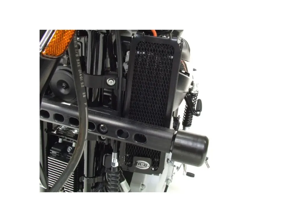 Doporučujeme - Mřížka chladiče oleje, Harley Davidson XR1200, černá