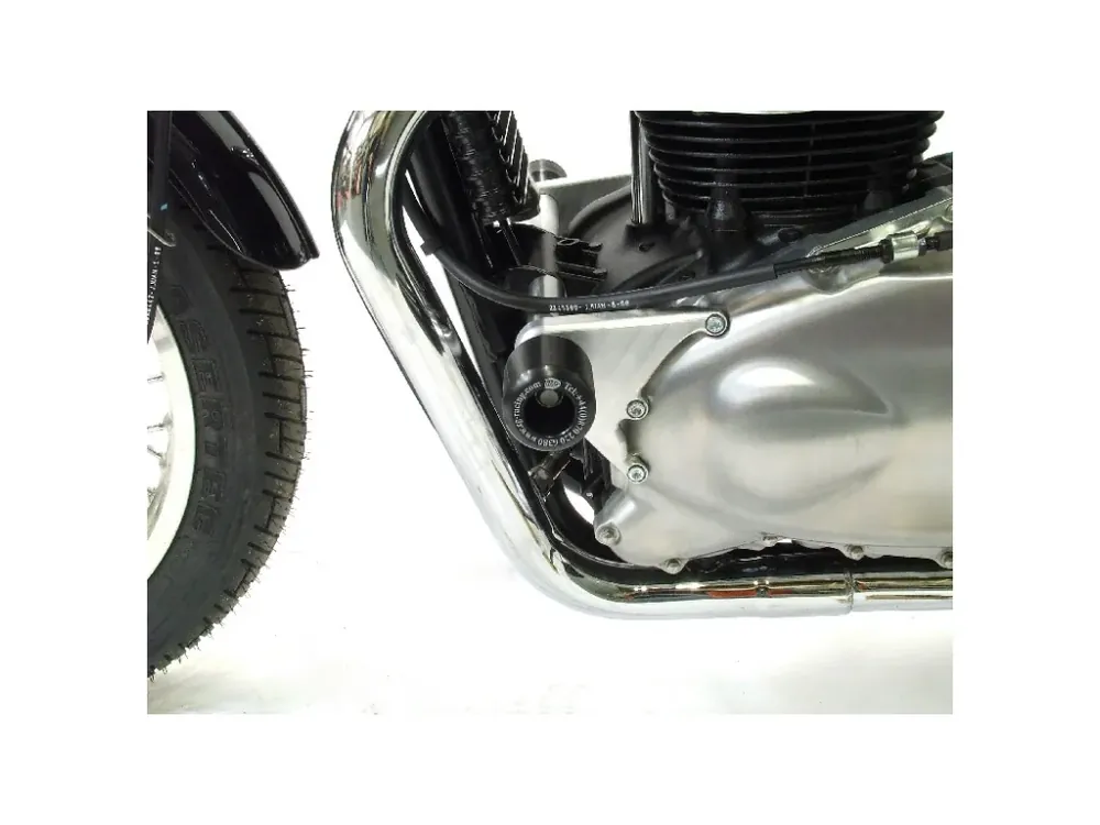 Přímo od výrobce | Padací chrániče, Triumph Thruxton ‘08-, Bonneville, Scrambler, černé