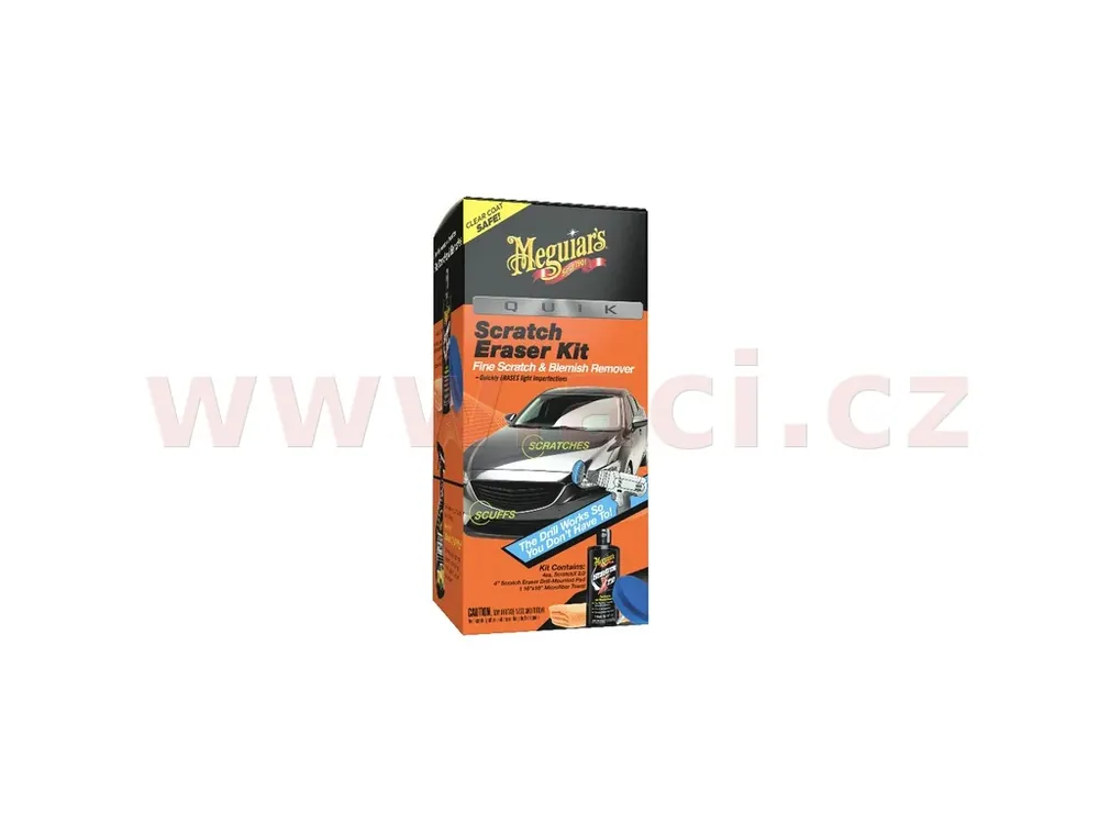 Bezpečná platba | MEGUIARS Quik Scratch Eraser Kit - sada pro lokální odstranění defektů laku