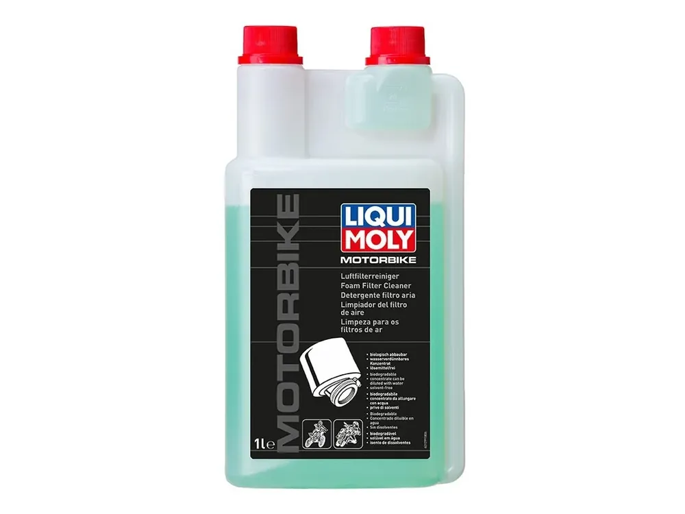 Jen pár kusů | LIQUI MOLY čistič na vzduchové filtry motocyklů 1 l