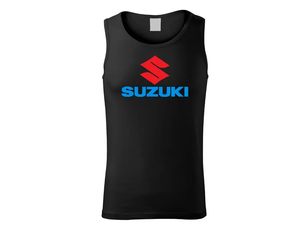 Pánské tílko s motivem SUZUKI černé | Ušetřete více