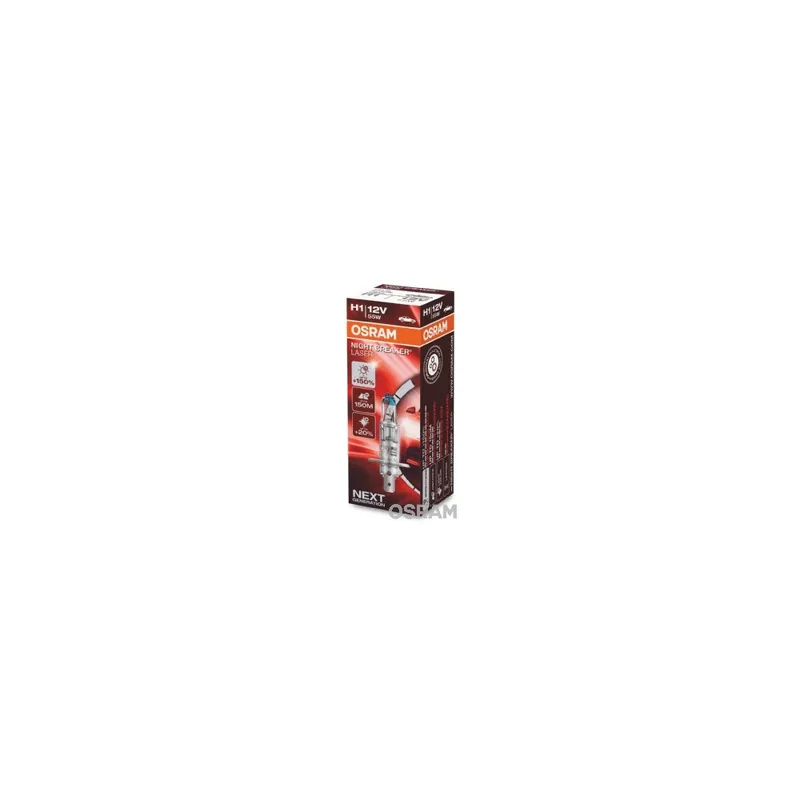 Nově v e-shopu | Žárovka OSRAM H1 12V 55W P14.5S NIGHTBREAKERLASER (1 kus)