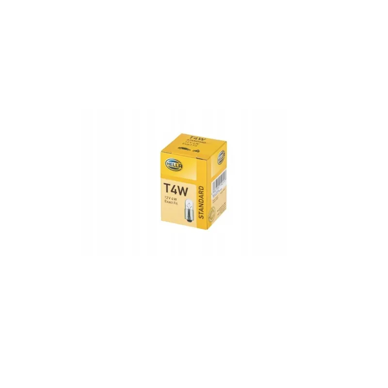 Doprodej | Žárovka HELLA T4W 12 4W BA9S (10 kusů)