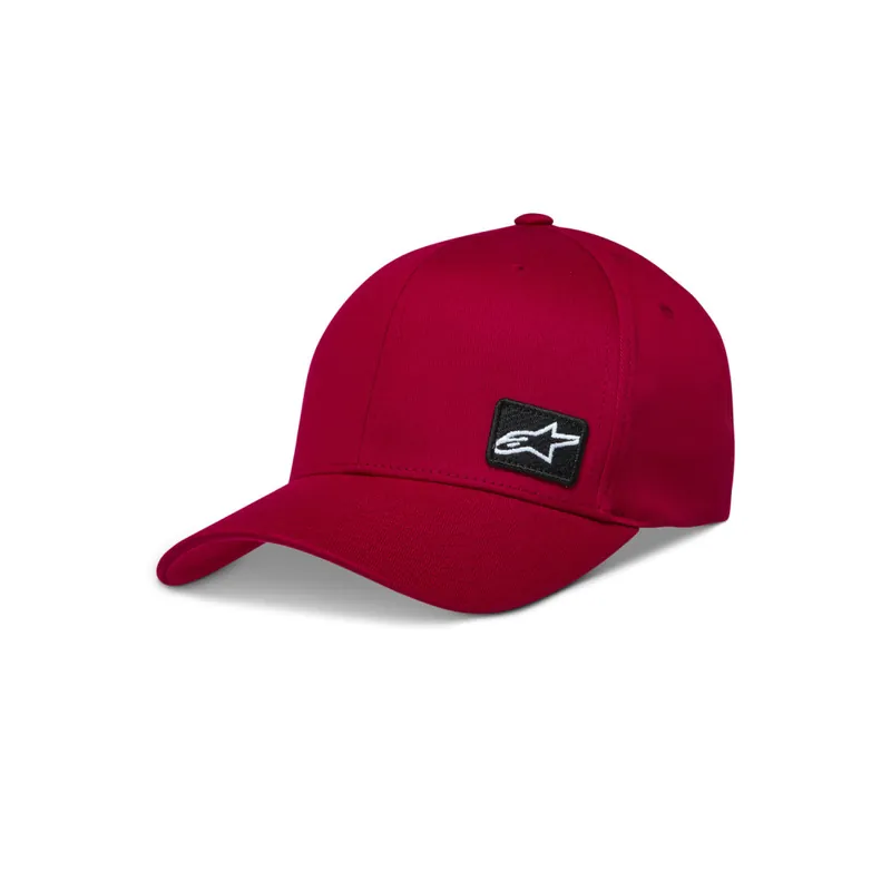 Připraveno k expedici - Kšiltovka PIVOT, ALPINESTARS (tmavě červená)