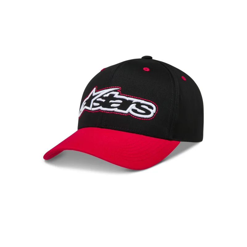 Kšiltovka RETRO SNAPBACK, ALPINESTARS (černá/červená) - Nově k dispozici