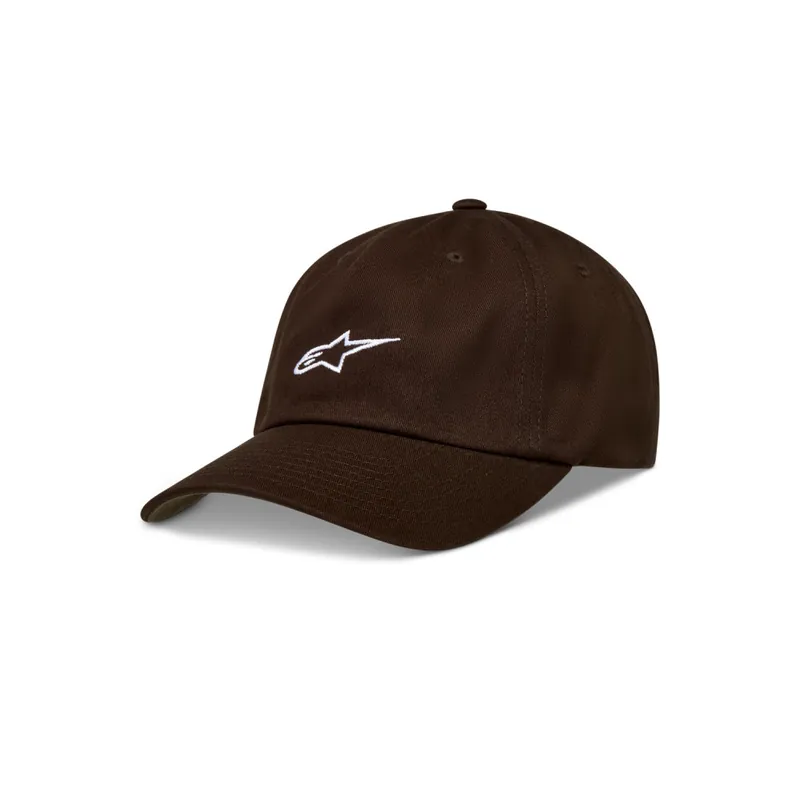 Kšiltovka DYLAN DAD HAT, ALPINESTARS (hnědá) - Akční nabídka