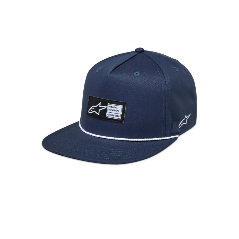Expresní doručení - Kšiltovka LABEL SNAPBACK, ALPINESTARS (modrá)
