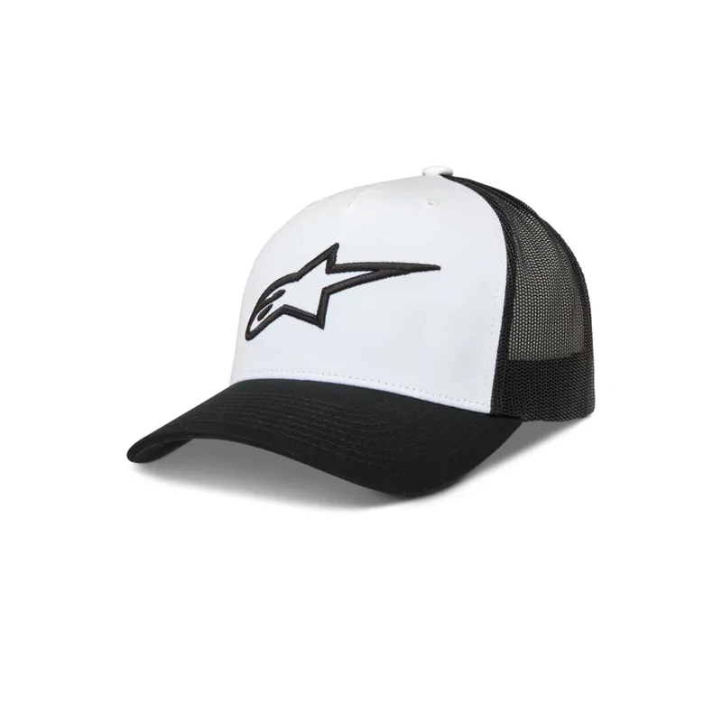 Kšiltovka AGELESS, ALPINESTARS (bílá/černá) - Právě uvedeno na trh