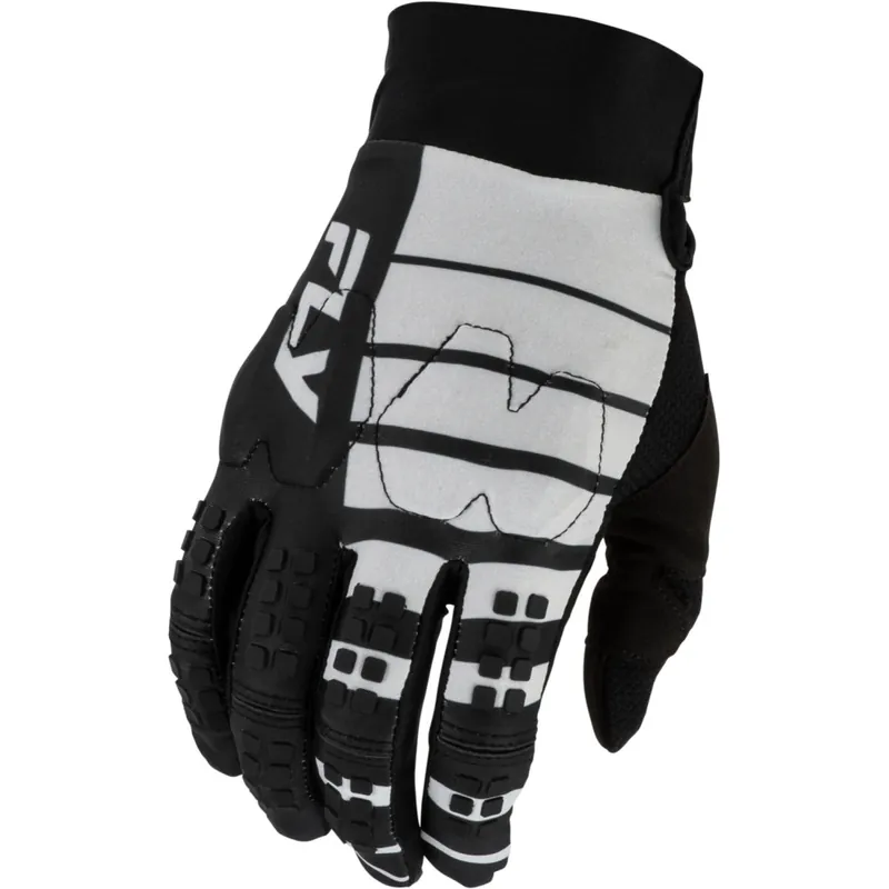 Motokrosové rukavice FLY RACING EVO DST BOLT - USA (černá/šedá) - Nový produkt