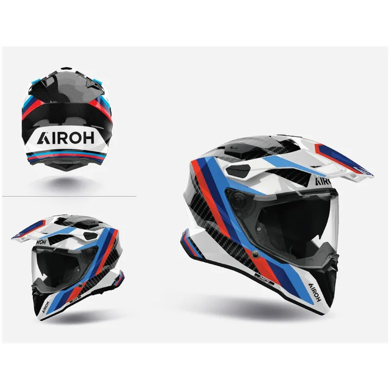 Akce - Enduro přilba AIROH COMMANDER 2 Carbon Rank (lesklá) 2027