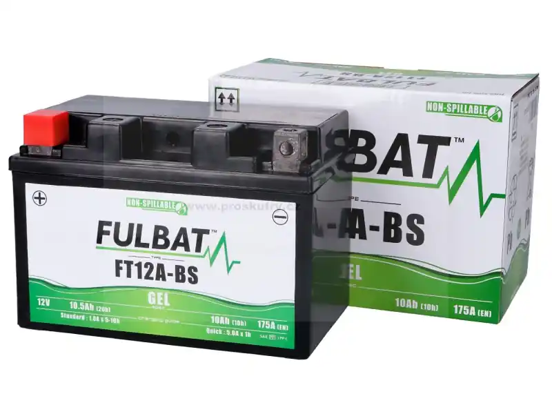 Baterie Fulbat FT12A-BS GEL | Nově v e-shopu