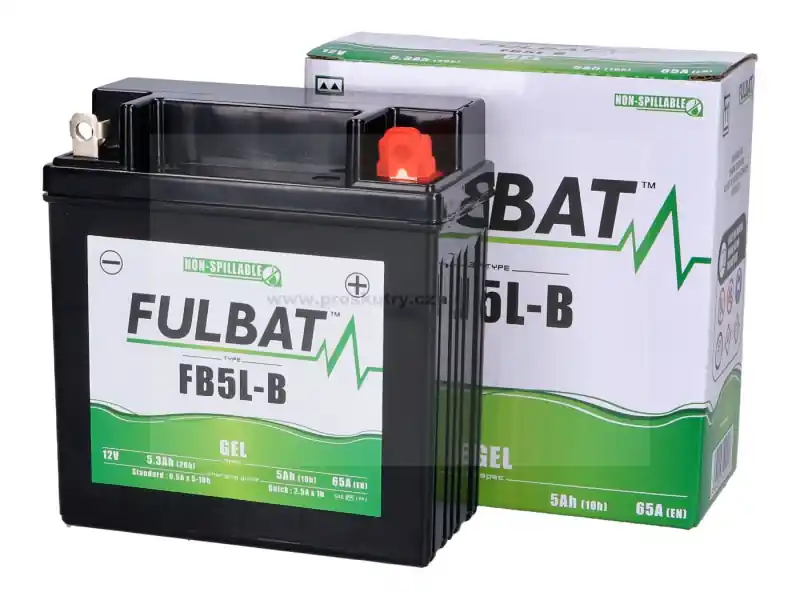 Do vyprodání zásob - Baterie Fulbat FB5L-B GEL