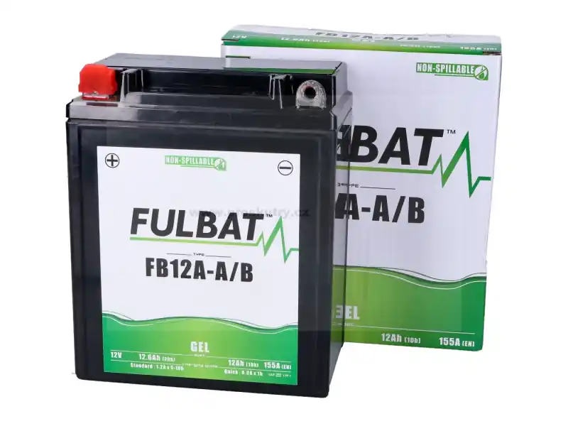 Baterie Fulbat FB12A-A / B GEL (12N12A-4A-1) - Super nabídka