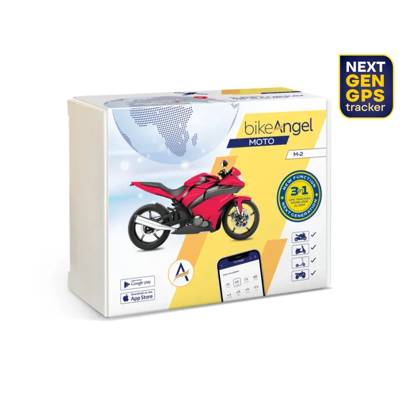 Poslední šance | GPS zabezpečovací systém BIKEANGEL - MOTO - Oblast pokrytí Europe Extra (Evropa + další země severní Afriky, Blízkého východu a Zakavkazska)