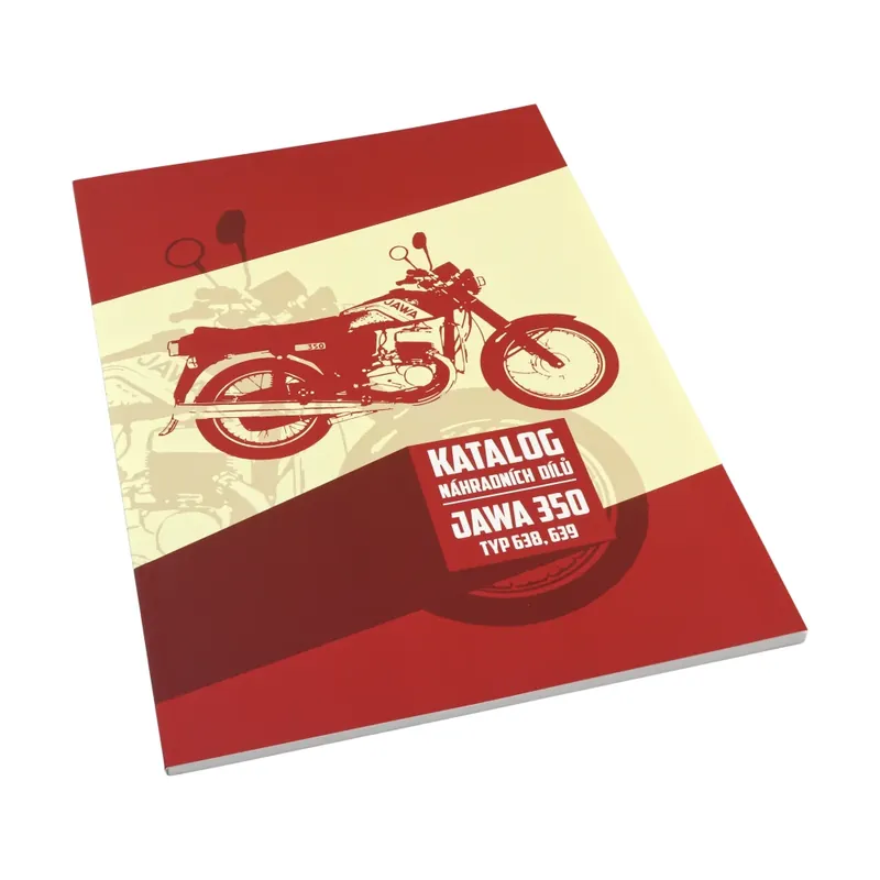 Katalog náhradních dílů - JAWA 350 typ 638,639 - Vrácení zdarma