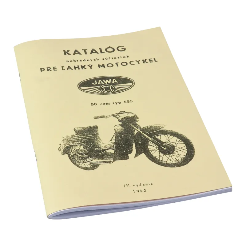 Výhodná nabídka - Katalog náhradních dílů - JAWA 50 typ 555