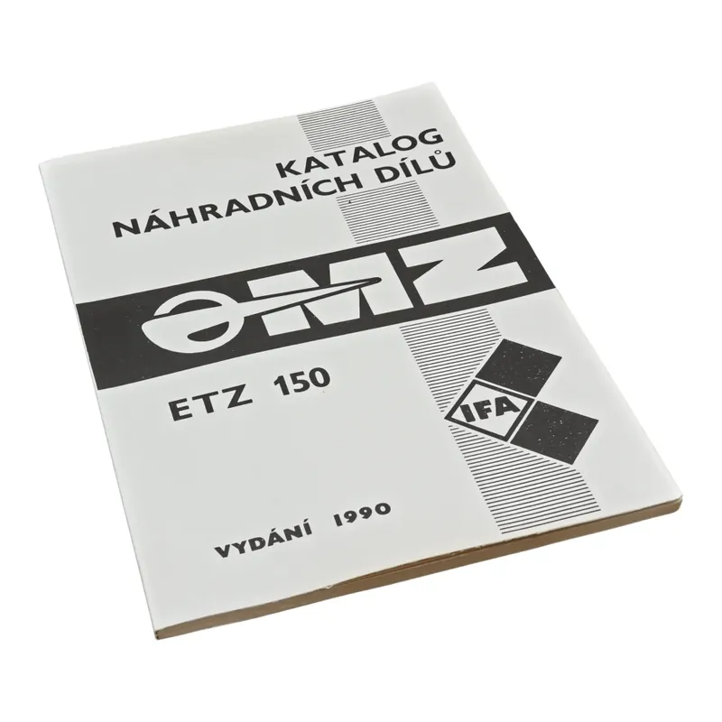 Katalog náhradních dílů (originál 1991) - MZ ETZ 150 | Do košíku