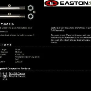 Montážní sada řidítek EASTON EXP EXP TH 85 11.9 | Už jen pár kusů