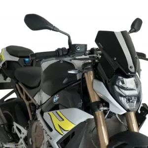 Zbývá jen pár kusů | Plexi štít PUIG NEW GEN. SPORT 20887N černý pro BMW S 1000 R 2021-2022, BMW M 1000 R 2023-2024