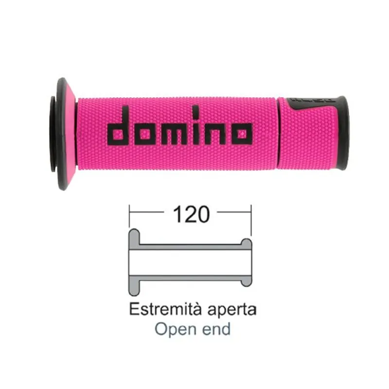 Prodejní hit - Rukojeti DOMINO Road-Racing 184161310 růžovo/černé