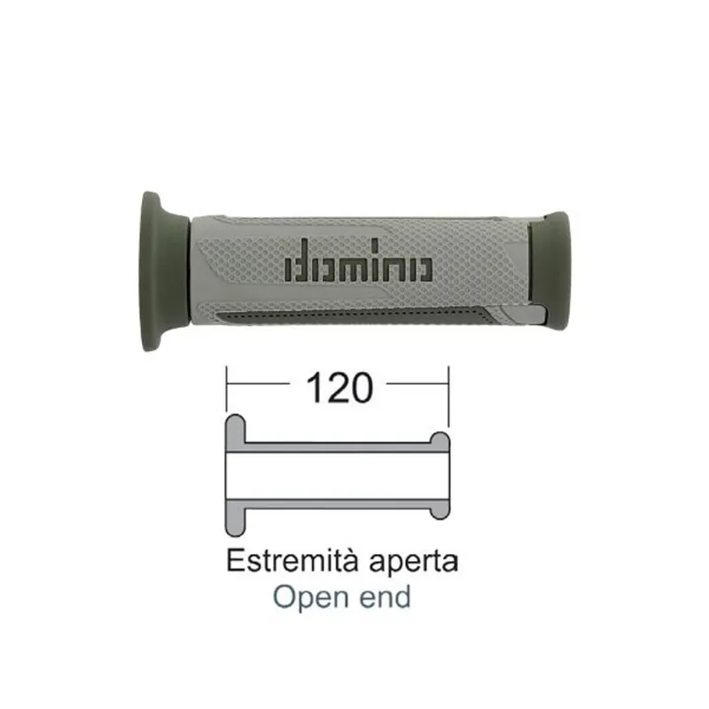 Skvělé hodnocení - Rukojeti DOMINO Turismo 184170210 šedo/zelené