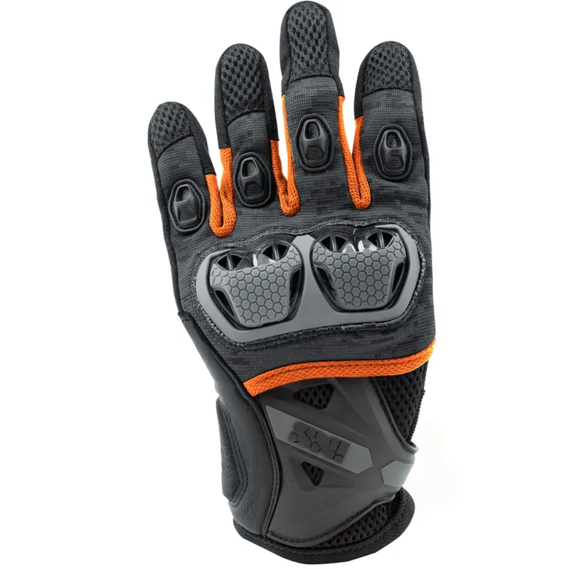 Tovární cena | Rukavice iXS LT MONTEVIDEO AIR S X40449 černo-šedo-oranžová S