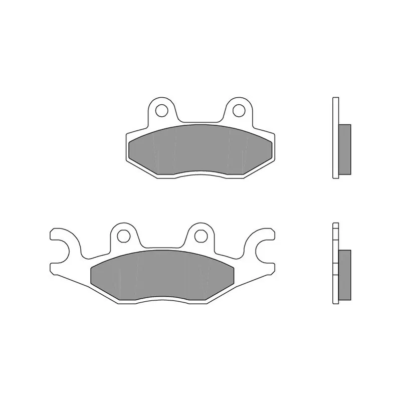 Akční sleva - Brzdové destičky BREMBO 07095 Brzdové destičky pro skútry CC