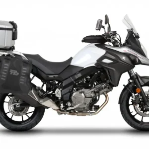 Bestseller - Kompletní sada bočních adventure brašen SHAD TERRA TR40 a hliníkového 55L vrchního kufru, včetně montážní sady SHAD SUZUKI DL 650 V-Strom