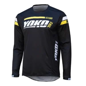 Top cena | Motokrosový dres YOKO TRE černá/žlutá XL