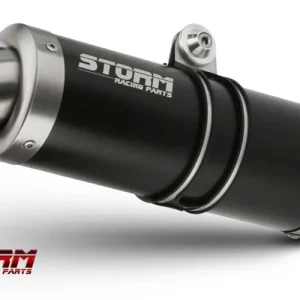 Akční cena - Výfuk kompletní 1x1 STORM GP H.088.LXSB černá pro HONDA CB 125 F / GLR 125 2021-2024