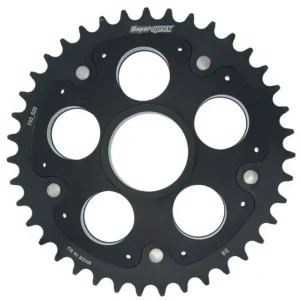 Jen tento týden - Řetězová rozeta STEALTH s hliníkovým unašečem SUPERSPROX RSA-733_525 39-BLK černá 39 zubů, 520