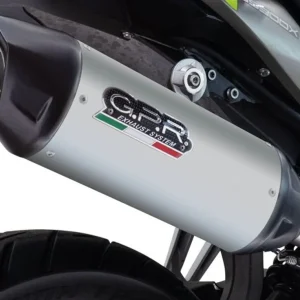 Cenová bomba - Výfuk kompletní GPR FURORE-X E5.CO.K.186.CAT.FUXTIT Broušený titan pro KAWASAKI Versys 650 2023-2025
