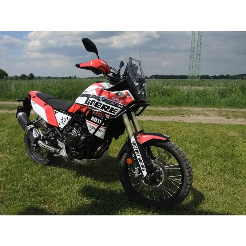 Ochranné rámy motoru RDMOTO CF140KD černá (s chrániči) pro YAMAHA XTZ 700 Tenere 700 2019-2025 | Akční cena