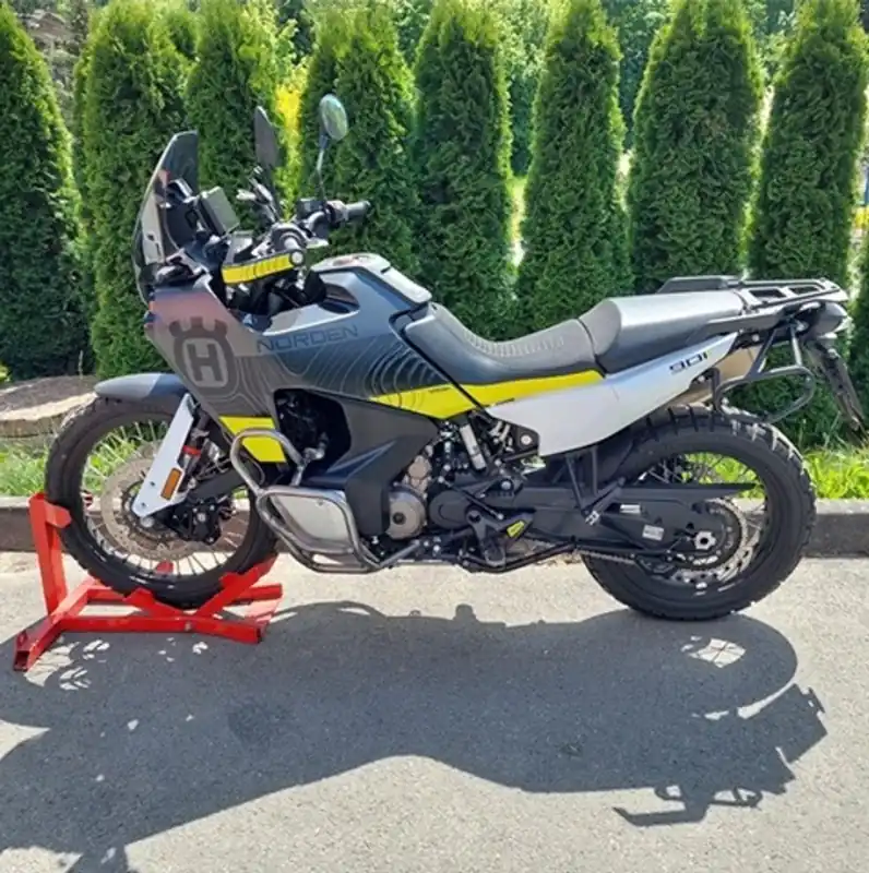 Ochranné rámy motoru RDMOTO CF154KD černá pro HUSQVARNA Norden 901 2021-2025 | Extra sleva