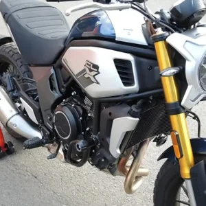 Ochranné rámy motoru RDMOTO CF159KDPH01 černá (s chrániči) - Bestseller