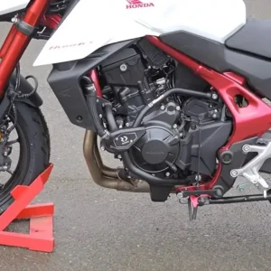 Novinka v nabídce | Ochranné rámy motoru RDMOTO CF166KDSL01K černá (s chrániči) pro HONDA CB 750 Hornet 2022-2025