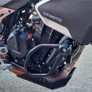 Zbývá jen pár kusů | Ochranné rámy motoru RDMOTO CF176KDPH01 černá (s chrániči) pro CFMOTO 800 NK Advanced 2023-2025, CFMOTO 800 NK Sport 2023-2025