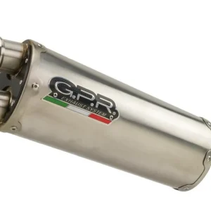 Do vyprodání zásob | Koncovka výfuku Slip-on GPR DUAL INOX BMW.12.DUAL.IO Matný nerez pro BMW R 1200 GS 2004-2009